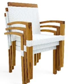 Alternative view of Corine Stacking Chair furniture