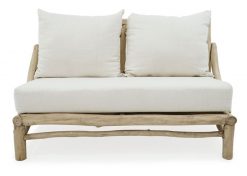 Aksa 2 seaters teak branch furniture