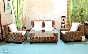 Asia living room rattan furniture sets