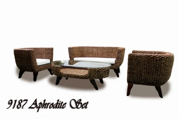 Uzbekistan living room rattan furniture sets