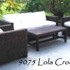 Java rattan living room set 2020 9075 Lola Croco 100x100