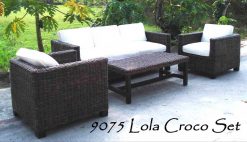Java rattan living room set 2020