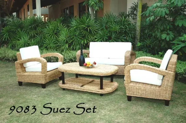 Jakarta rattan living room set