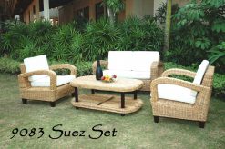 Jakarta rattan living room set