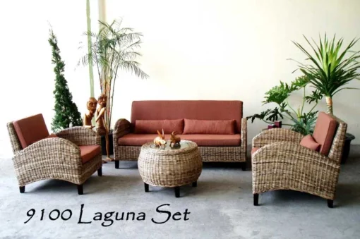 Italy rattan living room set