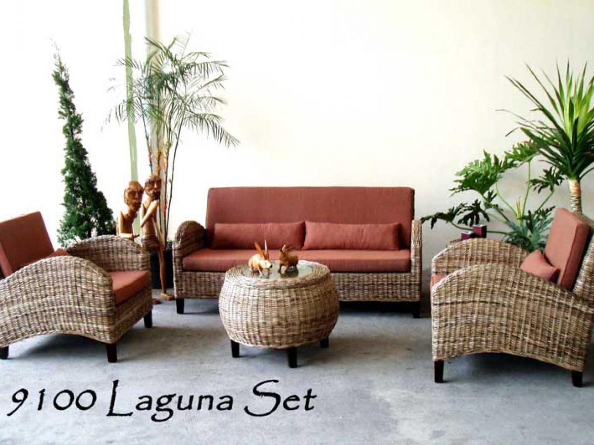 Italy Rattan Living Room Set