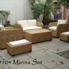 Spain rattan living room set 9104 Marina Set 100x100
