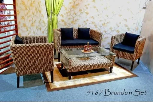 Yogyakarya rattan living room set