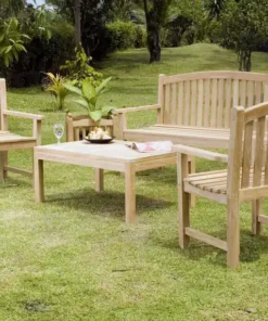 Set furnitur taman tradisional