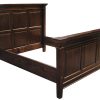 Malang wooden bed furniture Bed Aries 100x100