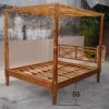 Nusadua double bed furniture Bed Cannisa Double Cross 180 100x100