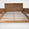 Tuban wooden bedroom Bed Coop 100x100