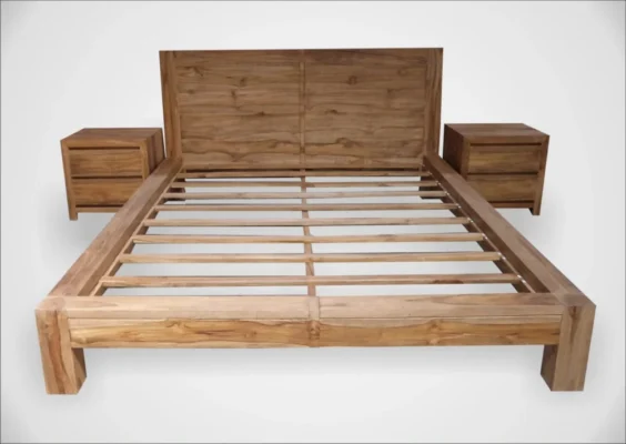 Tuban wooden bedroom