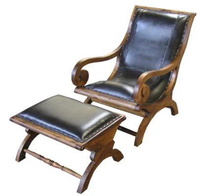 square Lazy Chair With stool furniture