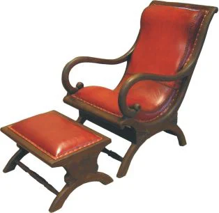 Lazy Chair with stool furniture
