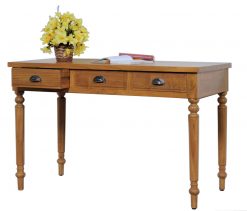 Console table fluted