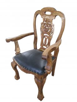 Demang Chair Black Leather furniture