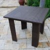 Mersin table furniture Espana Table Synthetic Rattan 67x90x90 100x100
