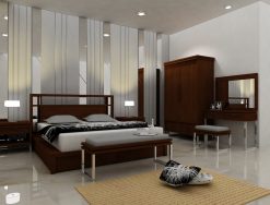 Sumatera wooden bedroom set