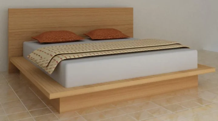 Borneo ahşap yatak