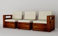 Castelo 3 seater separated