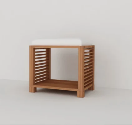 Banqueta alta indiana