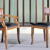 Italy Chair Black Leather — Piguno Hospitality