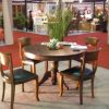 Italy Round Dining Set 100x100