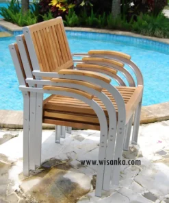 Jacko Stacking Arm Chair