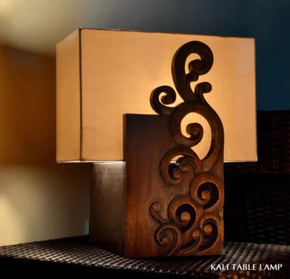 Java decorative table lamp