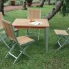 Madonna Folding And Olivia Square Table 100x100