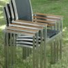Milano Stacking Chair 85x50x53cm 100x100