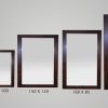 Mirror Walnut 100x100