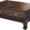 Opium Table 4 Drawers 100x100