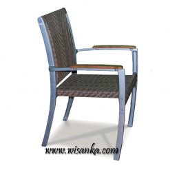 Charletta Stacking Chair Rattan