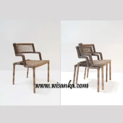 Eden Stacking Arm Chair