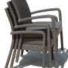 SFV01 Valerie Stacking Chair Synthetic Rattan 91x61x63 100x100