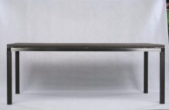 Valerie rectangular table, synthetic rattan,