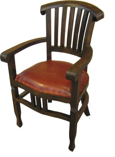 Slat Back Arm chair furniture