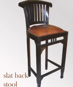 Slat Back barstool furniture