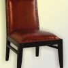 Valeria Chair Red Leather 100x100
