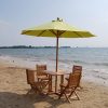 Walker Folding Chair A With Hudson Table Umbrella Set 100x100