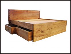 Magelang bed with drawer
