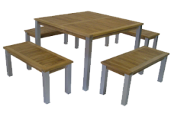 Swedia outdoor furniture set