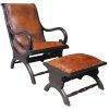 Lazy Chair With Rounded Arm 100x100