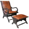 lazy chair with rounded arm — Piguno Hospitality
