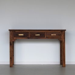 Bruges wooden console table