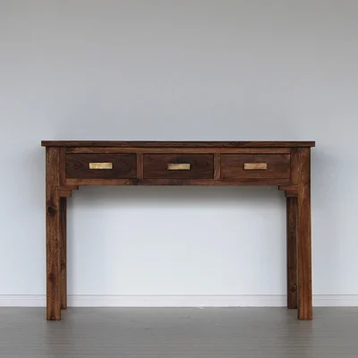 Bruges wooden console table