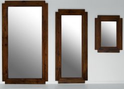 teak mirror set