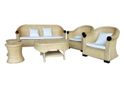 Felicia rattan living set